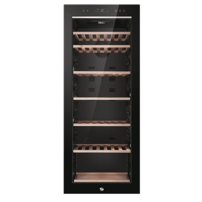 Haier Wine Bank 50 Serie 5 HWS84GA Cantinetta vino con compressore Libera installazione Nero 84 bottiglia bottiglie