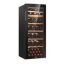 Haier Wine Bank 50 Serie 5 HWS84GA Cantinetta vino con compressore Libera installazione Nero 84 bottiglia bottiglie