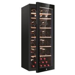 Haier Wine Bank 50 Serie 5 HWS84GA Cantinetta vino con compressore Libera installazione Nero 84 bottiglia bottiglie