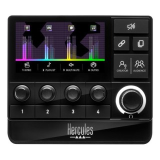 Hercules Stream 200 XLR Nero 9 pulsanti