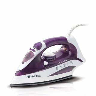 Ariete 6235 Steam Iron - Ferro da stiro con piastra in Ceramica - Vapore 25 gr min - Colpo vapore 140 gr min - vapore verticale