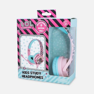 OTL Technologies L.O.L. Surprise! Let's Dance! Pink Kids Interactive Auricolare Cablato A Padiglione Gaming Blu, Rosa