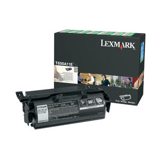 Lexmark T650A11E cartuccia toner 1 pz Originale Nero