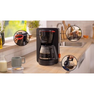 Bosch TKA3M133 Macchina da caffè americana MyMoment Nero