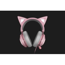 Razer Kraken Kitty - Quartz ed. Cuffia Cablata a padiglione Rosa