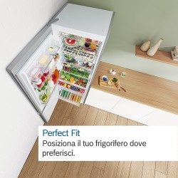 Bosch Serie 4 KGN392LCF frigorifero con congelatore Libera installazione 363 L C Acciaio inox