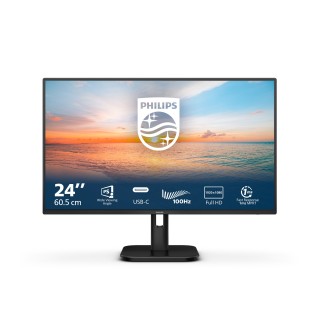 Philips Serie 1000 24E1N1300A 00 Monitor PC 60,5 cm (23.8") 1920 x 1080 Pixel Full HD LCD Nero