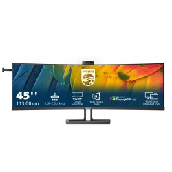 Philips 6000 series 45B1U6900CH 00 LED display 113 cm (44.5") 5120 x 1440 Pixel UltraWide Dual Quad HD Nero