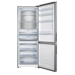 Hisense RB645N4BIE frigorifero con congelatore Libera installazione 495 L E Acciaio inox