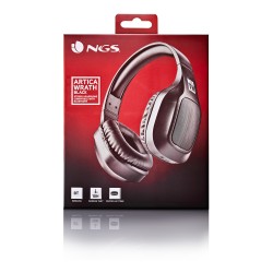 NGS ARTICA WRATH Cuffie Con cavo e senza cavo A Padiglione Musica e Chiamate USB tipo-C Bluetooth Nero