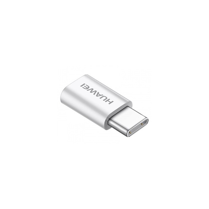 Huawei 4071259 adattatore per inversione del genere dei cavi MicroUSB USB 3.1 Type-C Bianco