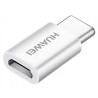 Huawei 4071259 adattatore per inversione del genere dei cavi MicroUSB USB 3.1 Type-C Bianco