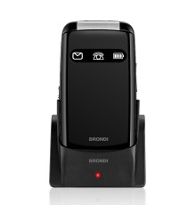 Brondi Amico Favoloso 7,11 cm (2.8") Nero Telefono di livello base