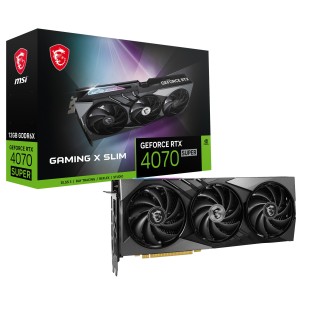 MSI GAMING GeForce RTX 4070 SUPER 12G X SLIM NVIDIA 12 GB GDDR6X