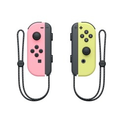 Nintendo Switch - Set da due Joy-Con Rosa Pastello Giallo pastello