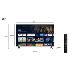 TCL S54 Serie Smart TV Full HD 40" 40S5400A, HDR 10, Dolby Audio, Multisound, Android TV