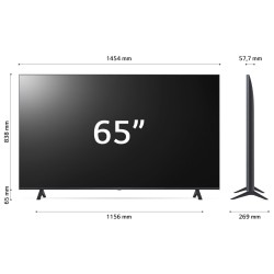 LG UHD 65'' Serie UR78 65UR78006LK, TV 4K, 3 HDMI, SMART TV 2023