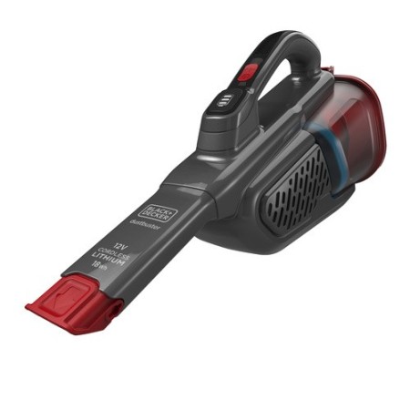 Black & Decker Dustbuster aspirapolvere senza filo Nero, Rosso Sacchetto per la polvere