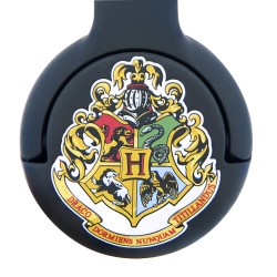 OTL Technologies Harry Potter Hogwarts Crest Kids Cuffie Cablato A Padiglione MUSICA Nero, Bianco