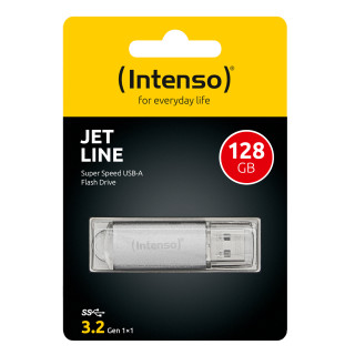 Intenso MEMORY DRIVE FLASH USB3.2 128GB 3541491 unità flash USB USB tipo A 3.2 Gen 1 (3.1 Gen 1) Argento