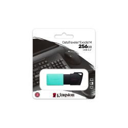 Kingston Technology DataTraveler 256GB USB3.2 Gen1 Exodia M (Nero + Verde ottanio)