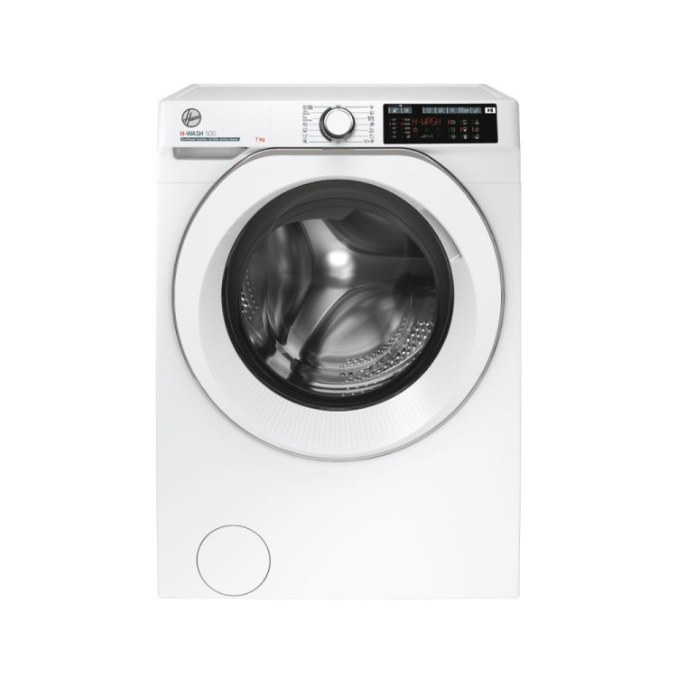 Hoover H-WASH 500 HW4 37AMC 1-S lavatrice Caricamento frontale 7 kg 1300 Giri min Bianco