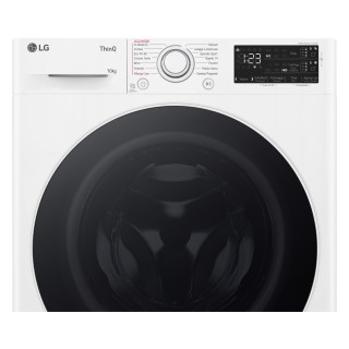 LG F4R3710NSWW Lavatrice 10kg AI DD, Classe A-10%, 1400 giri, Autodosaggio,Wi-Fi