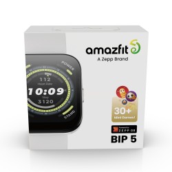 Amazfit Bip 5 4,85 cm (1.91") TFT Digitale 320 x 380 Pixel Touch screen Bianco GPS (satellitare)