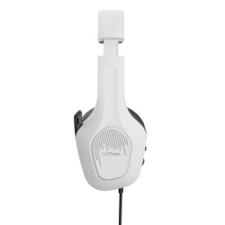 Trust GXT 415W Zirox Auricolare Cablato A Padiglione Gaming Bianco