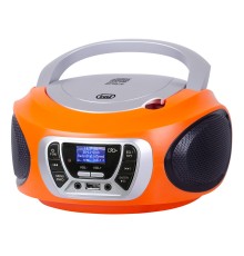 Trevi CMP 510 DAB Digitale 3 W DAB, DAB+, FM Arancione Riproduzione MP3