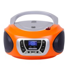 Trevi CMP 510 DAB Digitale 3 W DAB, DAB+, FM Arancione Riproduzione MP3