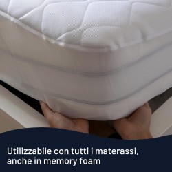 Imetec Scaldasonno Adapto maxi coprimaterasso singolo 195x90 cm, basso consumo, riscaldamento rapido, temperatura