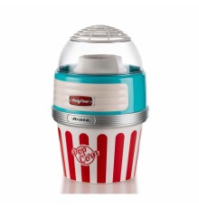 Ariete 2957 Pop Corn XL Party Time - Macchina per Popcorn - Scoppia 60gr di Mais in 2 minuti ad Aria Calda - Ciotola Estraibile