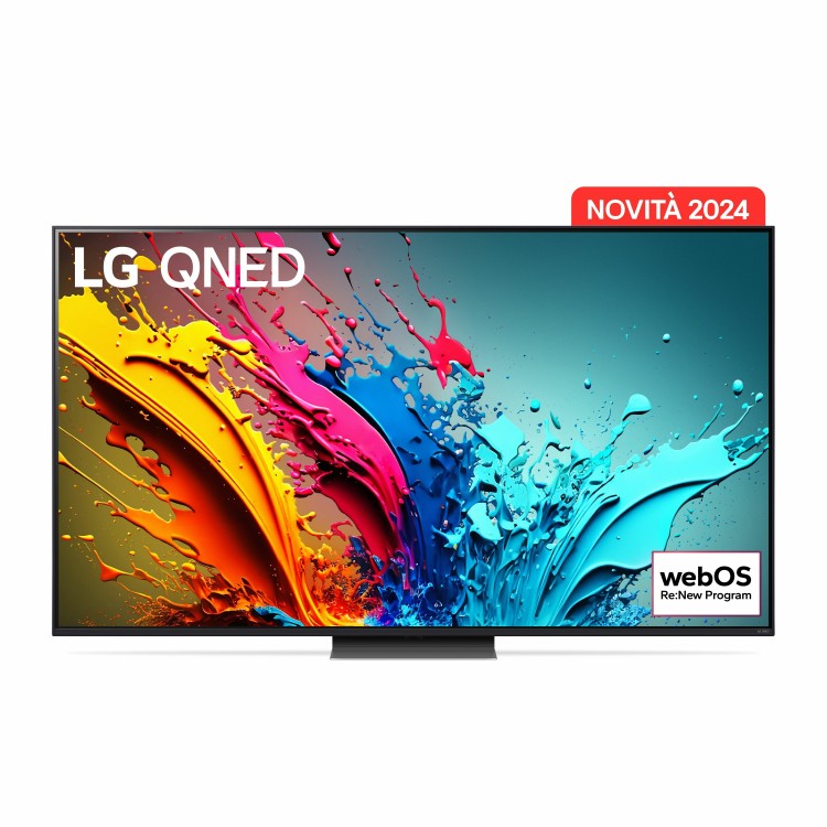 LG QNED AI 65'' Serie QNED86 65QNED86T6A, TV 4K, 4 HDMI, SMART TV 2024