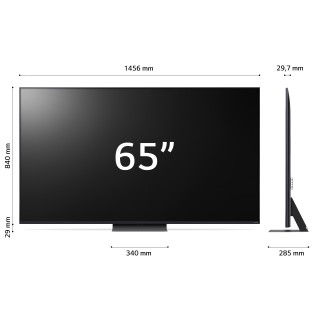 LG QNED AI 65'' Serie QNED86 65QNED86T6A, TV 4K, 4 HDMI, SMART TV 2024