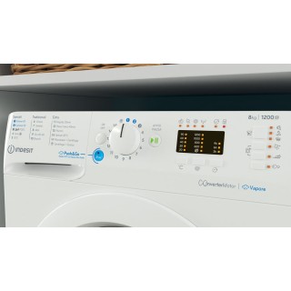 Indesit Innex Steam Lavatrice a libera installazione BWA 81295X WV IT - BWA 81295X WV IT