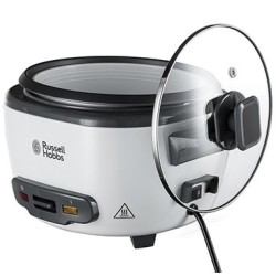 Russell Hobbs 27040-56 cuoci riso 500 W Nero, Bianco