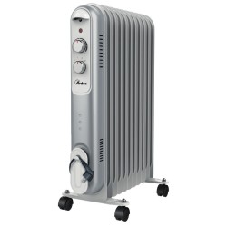 Ardes Curvy 11 Interno Nero, Grigio, Bianco 2500 W Riscaldatore ambiente elettrico a olio