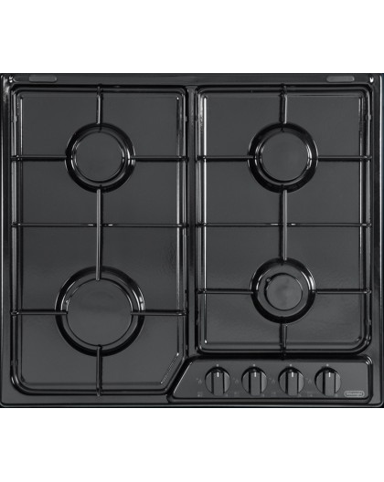 De’Longhi YNF 46 ASV piano cottura Nero Da incasso Gas 4 Fornello(i)