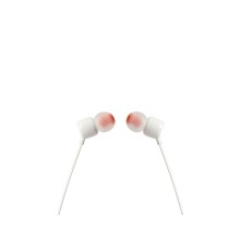 JBL Tune 110 Auricolare Cablato In-ear MUSICA Bianco