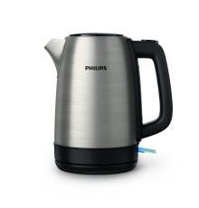 Philips Daily Collection HD9350 90 Bollitore in metallo, coperchio a molla, indic. lum.