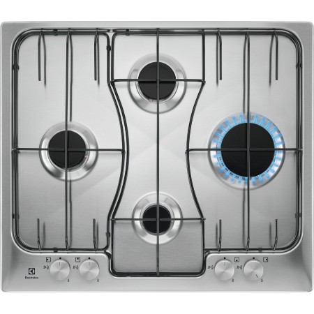 Electrolux RGG6242LOX Acciaio inox Da incasso 60 cm Gas 4 Fornello(i)