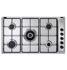 De’Longhi YAL 59 DD piano cottura Acciaio inox Da incasso 86 cm Gas 5 Fornello(i)