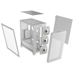 Corsair CC-9011256-WW computer case Midi Tower Bianco