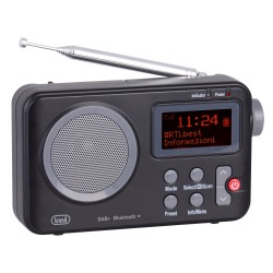 Trevi RADIO PORTATILE DAB DAB+ FM RDS DAB 7F80 R