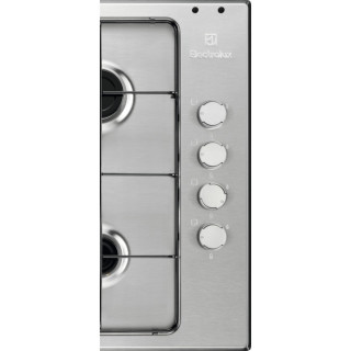 Electrolux EGS6404SX Acciaio inox Da incasso 60 cm Gas 4 Fornello(i)