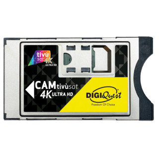 Digiquest Cam Tivùsat 4K Ultra HD Modulo di accesso condizionato (CAM)