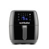 NutriBullet XXL Digital Air Fryer Singolo 7 L Indipendente 1800 W Friggitrice ad aria calda Nero