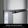 LG GTBV36PZGKD Frigorifero doppia porta 70cm, Classe E, 395L, Door & Linear Cooling, Inox