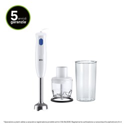 Braun MultiQuick 1 MQ10.201M Minipimer Frullatore ad immersione White